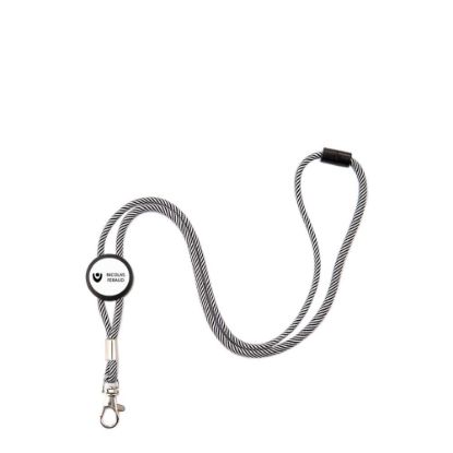 Picture of LANYARD WHITE/cord  (pack 100)