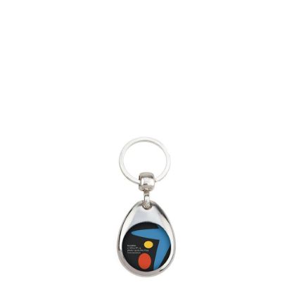 Picture of KEYRING METAL 2sided - Diam.25mm (pack 100)