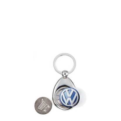 Εικόνα της KEYRING METAL (Coin) - Diam.25mm (pack 10)