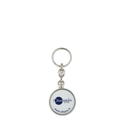 Picture of KEYRING METAL 2sided - Diam.33mm (pack 10)