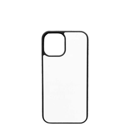 Picture of APPLE case (iPHONE 12, 12 Pro) TPU BLACK with Alum. Insert 