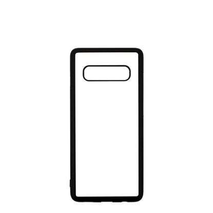 Picture of GALAXY case (S10 plus) TPU BLACK with Alum. Insert 