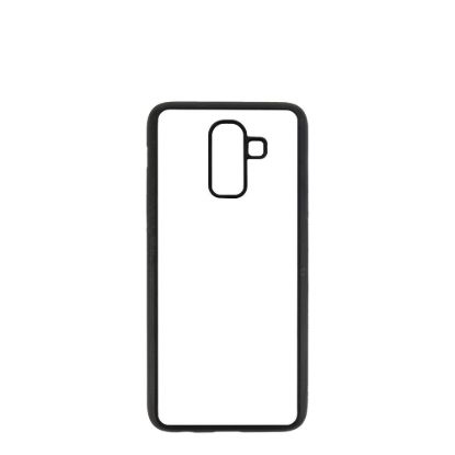Picture of GALAXY case (J8 2018) TPU BLACK with Alum. Insert 