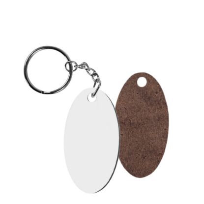 Picture of Keyring -HB Gloss- 6.35x3.49cm (Oval) 1-sided