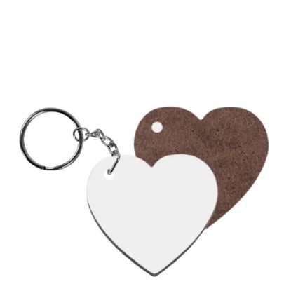 Picture of Keyring -HB Gloss- 5x5cm (Heart) 1-sided