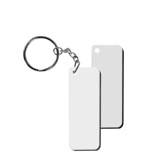 Picture of Keyring -HB Gloss- 3x7cm (Rectangle) 2-sided/3.18mm