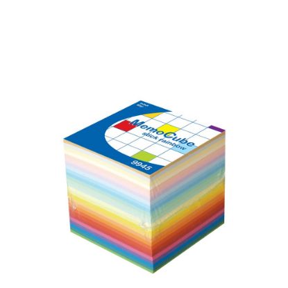 Picture of MEMO CUBE 9x9 *STICK* rainbow (910sh.)