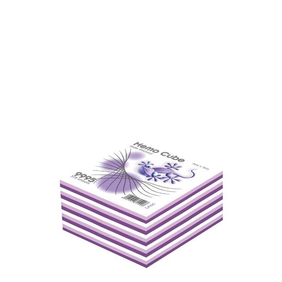 Picture of MEMO CUBE 7x7 *STICK* lilac (375sh.)