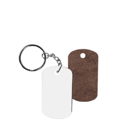 Picture of Keyring -HB Gloss- 5.1x3cm (ID Tag) 1-sided/3.18mm