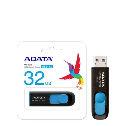 Picture of USB 3.0 - ADATA UV128 (BLUE) 32GB
