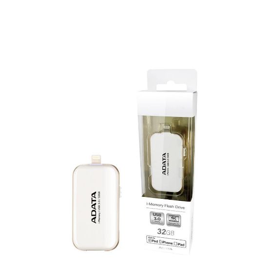 Picture of USB i-Memory - ADATA UE710 (WHITE) 32GB 