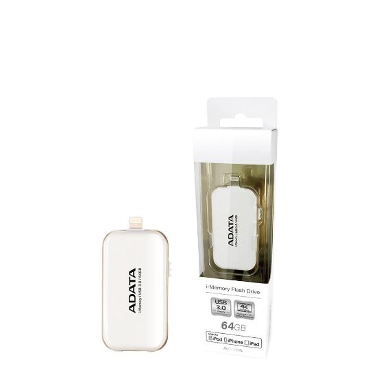 Picture of USB i-Memory - ADATA UE710 (WHITE) 64GB