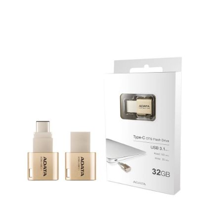 Picture of USB i-Memory - ADATA UC350 (GOLD) 32GB