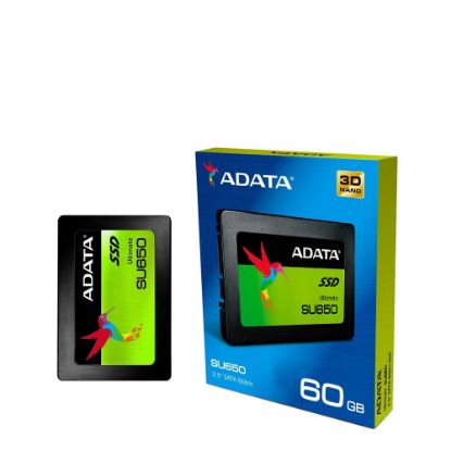 Picture of SSD ADATA (SU650) SATA III - 560/450 -  60GB