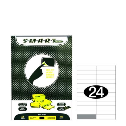 Picture of Smart Labels (105x24) 24 labels White/100sh
