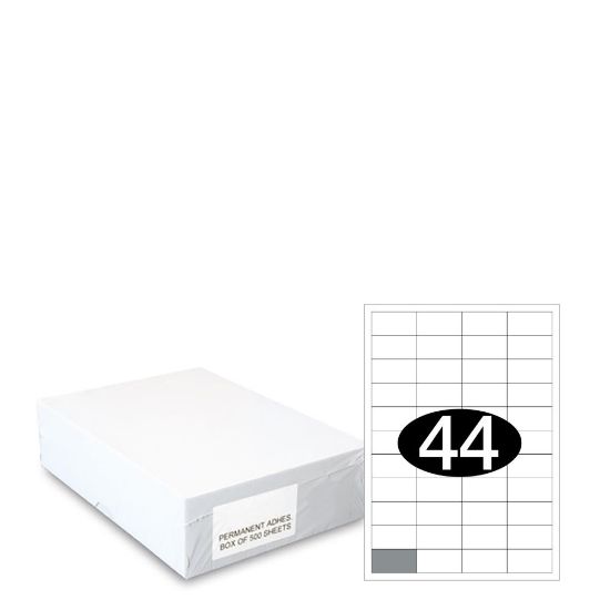 Picture of Smart Labels (48.5x25.4) 44 labels White/500sh