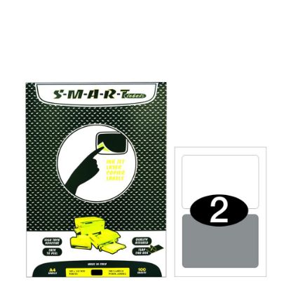 Εικόνα της Smart Labels (185x112) 2 labels White/100sh