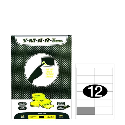 Εικόνα της Smart Labels (97x42.4) 12 labels White/100sh