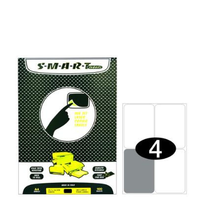 Εικόνα της Smart Labels (99.1x144) 4 labels White/100sh