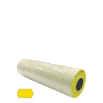 Picture of Label Rolls (Blister 22x12 mm) YELLOW permanent