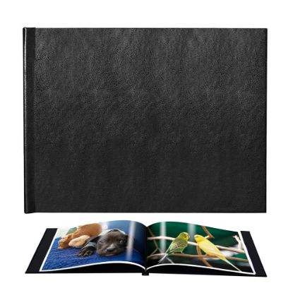 Picture of Pinchbook 29.7x42.0cm (Black Leather) Landscape