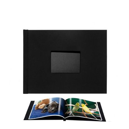 Picture of Pinchbook 21.0x29.7cm Window (Black Cloth) Landscape