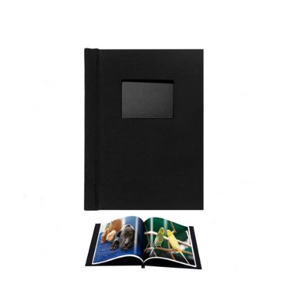 Εικόνα της Pinchbook 21.0x29.7cm Window (Black Cloth) Portrait