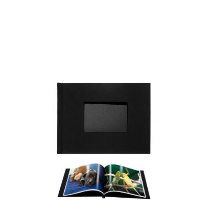 Εικόνα της Pinchbook 15.2x20.3cm Window (Black Cloth) Landscape