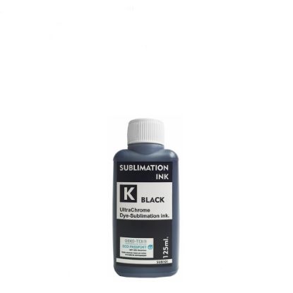 Εικόνα της Sublimation Ink Epson (BLACK) 125ml for small printers