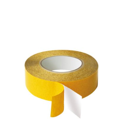 Picture of Double sided Tape (340) 25mm x 50m - PVC White