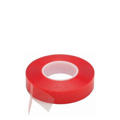 Picture of Double sided Tape (343) 19mm x 50m - PET Red