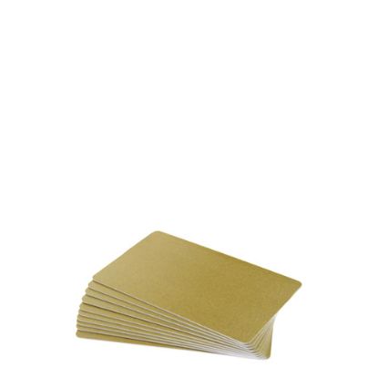 Picture of PVC CARDS GOLD (PLAIN) 100 cards