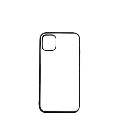 Εικόνα της APPLE case (iPHONE 11) TPU BLACK with Alum. Insert 