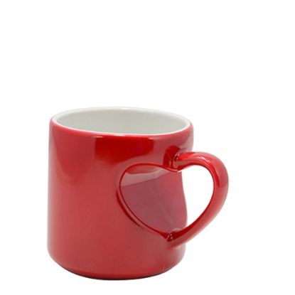 Picture of MUG CHANGING COLOR 11oz. (HEART) RED gloss
