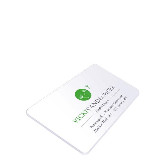 Picture of Business Cards 2sided (Plastic Thick gloss) 8.5x5.4cm