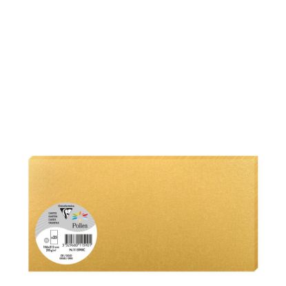 Picture of Pollen Cards 106x213mm (210gr) GOLD