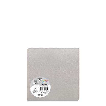 Picture of Pollen Cards 135x135mm (210gr) SILVER
