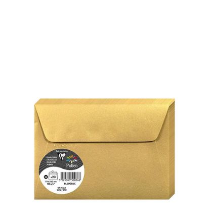 Picture of Pollen Envelopes 114x162mm (120gr) GOLD
