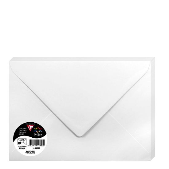 Picture of Pollen Envelopes 162x229mm (120gr) WHITE