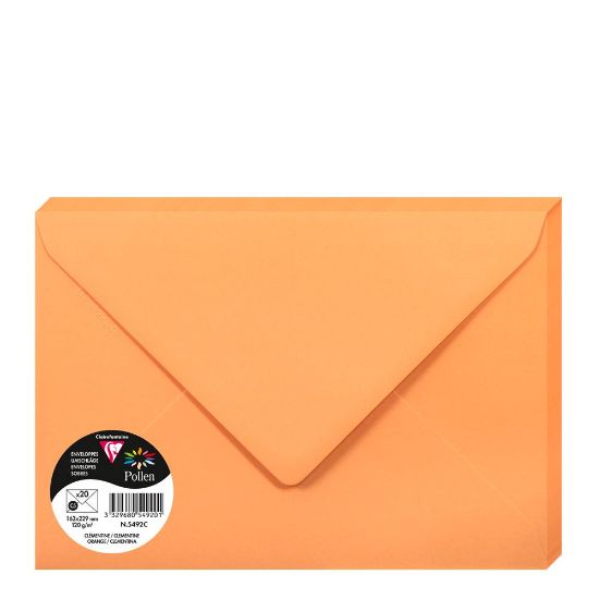 Picture of Pollen Envelopes 162x229mm (120gr) ORANGE