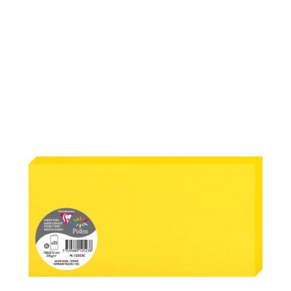 Picture of Pollen Cards 106x213mm (210gr) YELLOW INTENSIVE
