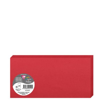 Picture of Pollen Cards 106x213mm (210gr) RED INTENSIVE