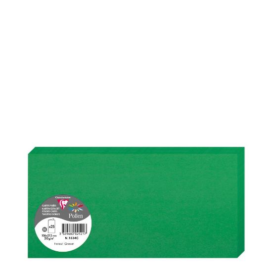 Picture of Pollen Cards 106x213mm (210gr) GREEN FOREST