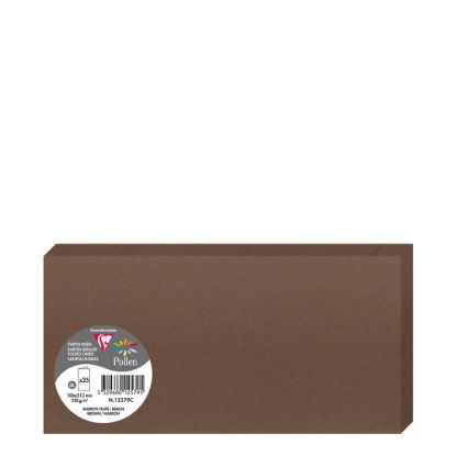Picture of Pollen Cards 106x213mm (210gr) BROWN