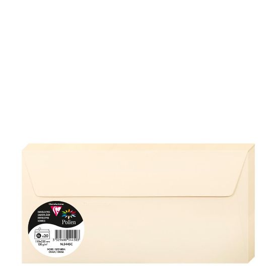 Picture of Pollen Envelopes 110x220mm (120gr) CREAM