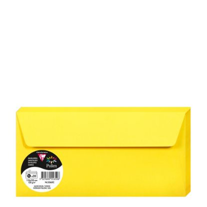 Picture of Pollen Envelopes 110x220mm (120gr) YELLOW INTENSIVE