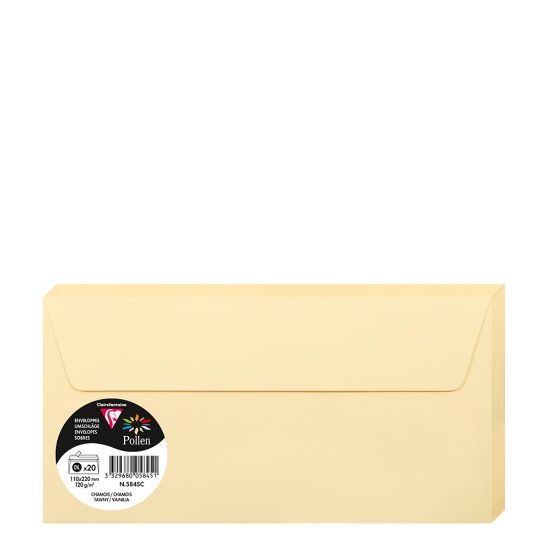 Picture of Pollen Envelopes 110x220mm (120gr) CHAMOIS