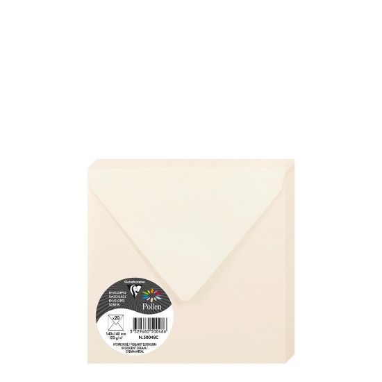 Picture of Pollen Envelopes 140x140mm (120gr) CREAM metallic