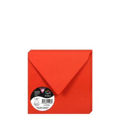 Picture of Pollen Envelopes 140x140mm (120gr) RED CORAL