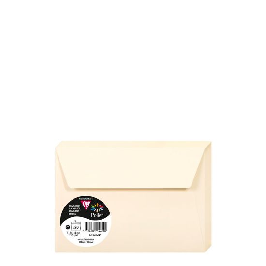 Picture of Pollen Envelopes 114x162mm (120gr) CREAM